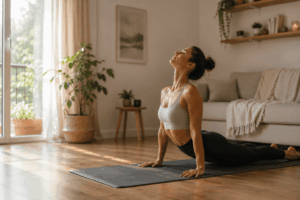 Yoga entspannung Routine